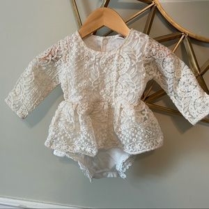 12 M Bohemian cake smash dress